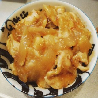 がっつり★濃厚★甘辛豚ロース丼